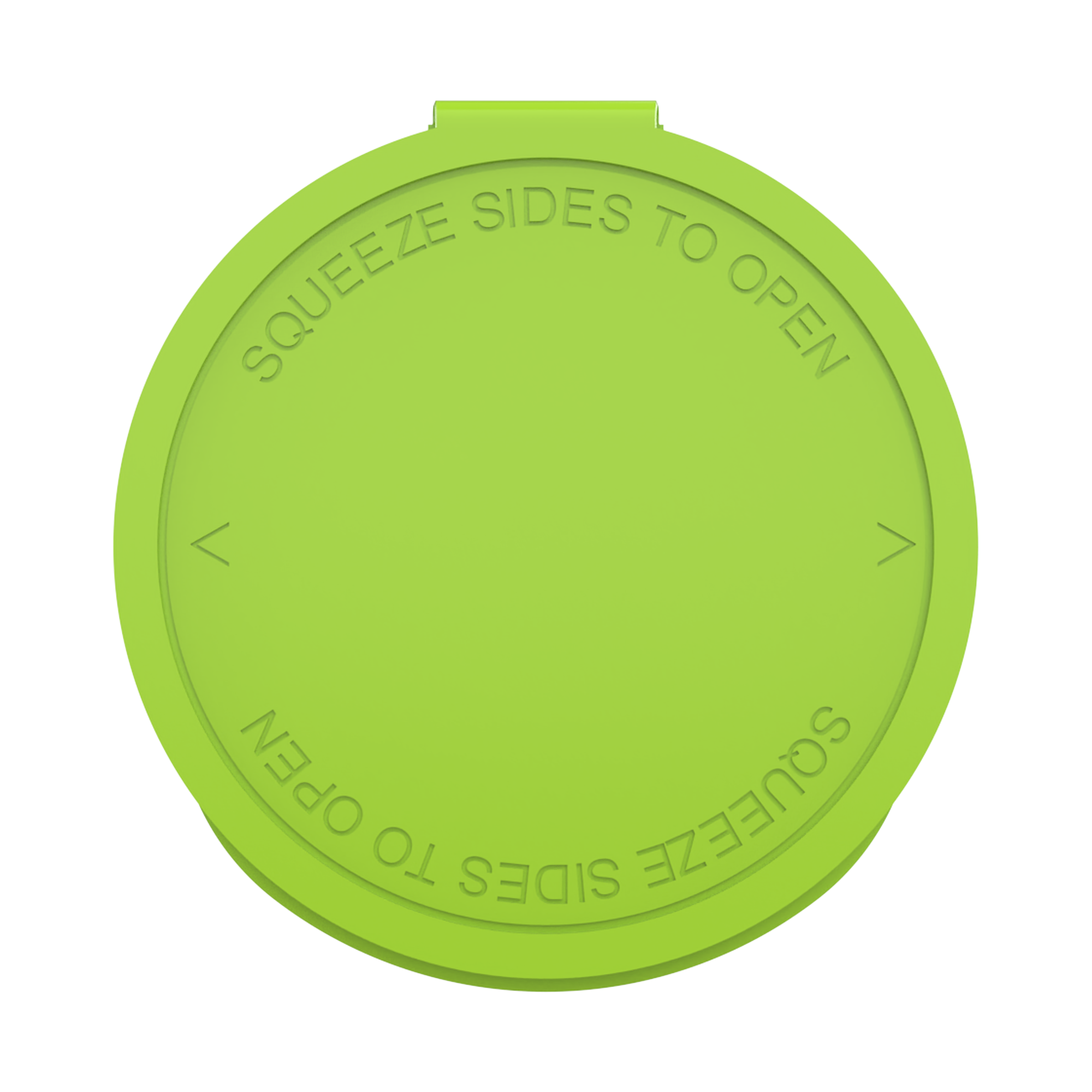 60 Dram Lime Green Highlighter Child Resistant Pop Top Bottles (75 qty