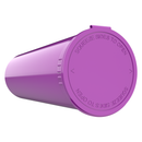 60 Dram Purple Dragon Chewer opaque pop top tube no odor smell proof containers fast shipping. Capacity 14 gram 1/2 half ounce oz nearby empty