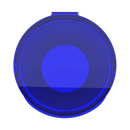 60 Dram ultra Blue translucent large mouth big dragon chewer pop top smell proof no moq custom labels weed jars packaging containers. 7 gram 1/4 ounce dispensary