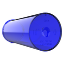 60 Dram Blue translucent transparent Dragon Chewer custom Pop Top premium wholesale cannabis cbd mushroom smell proof vials jars cans ASTM CPSC ISO certified compliance compliant CR childproof