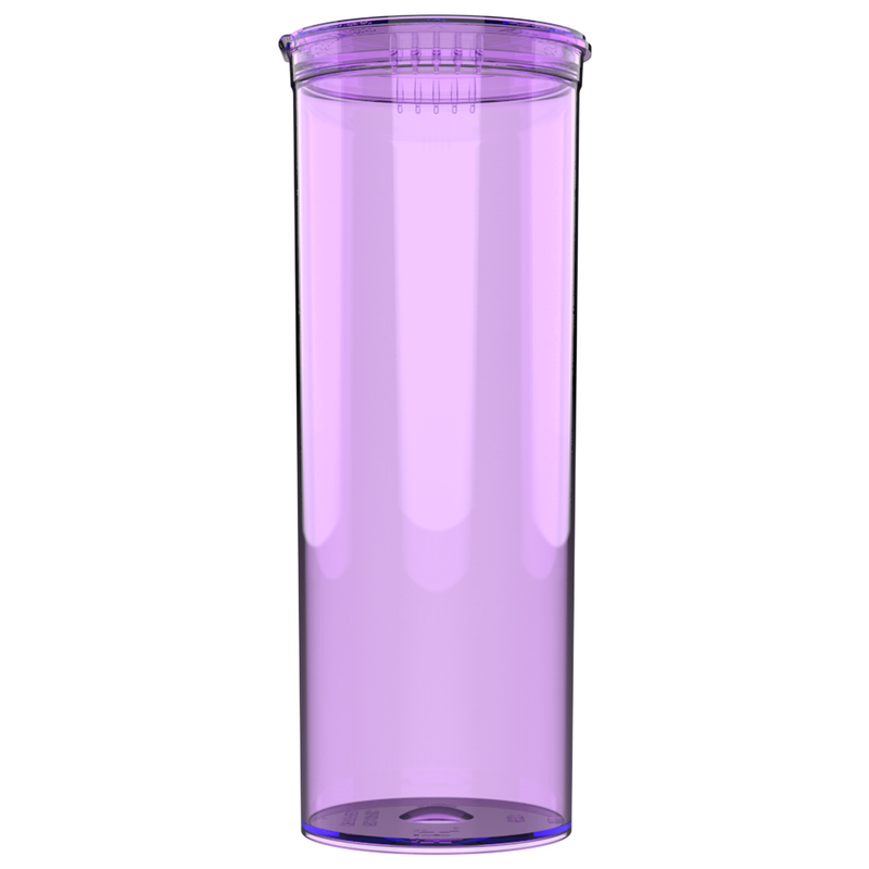 60 Dram Translucent Purple Bio iQ Child Resistant Pop Top Containers (75 qty.)