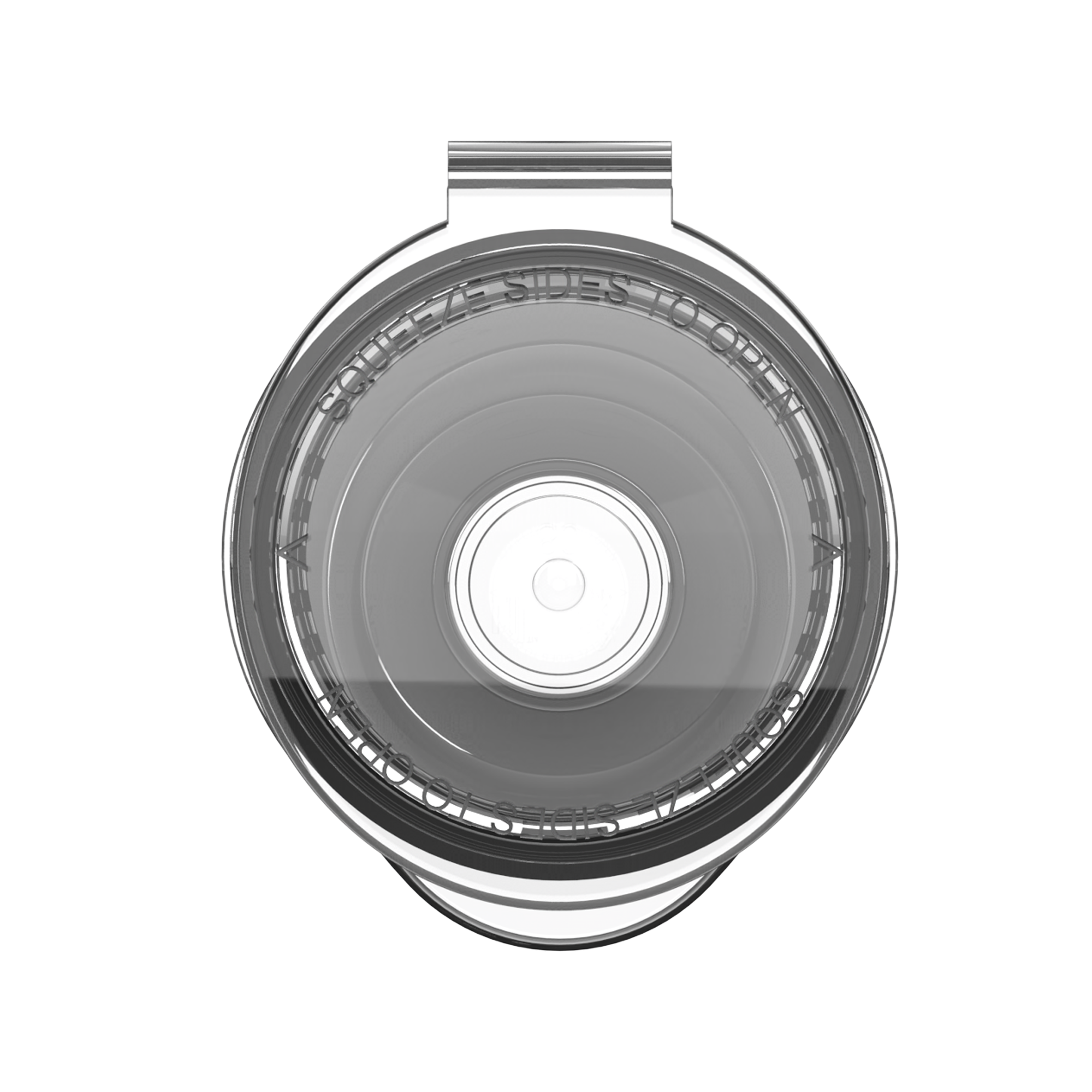 80mm Clear Pop Top Pre Roll Child Resistant Tubes - OPEN LID (1,150 qty.) - Dragon Chewer