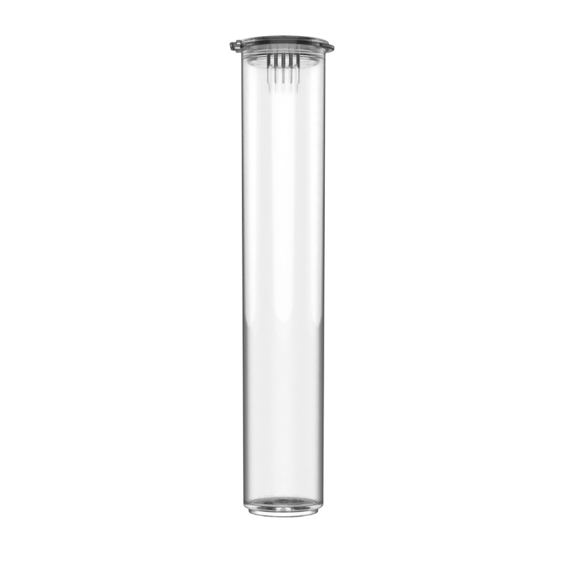 80mm clear vape cartridge cr child proof resistant pre roll pop top tubes small mini vials containers bottles wholesale bulk cheap holder dragon chewer hl highlock packaging squeeze top lids closed