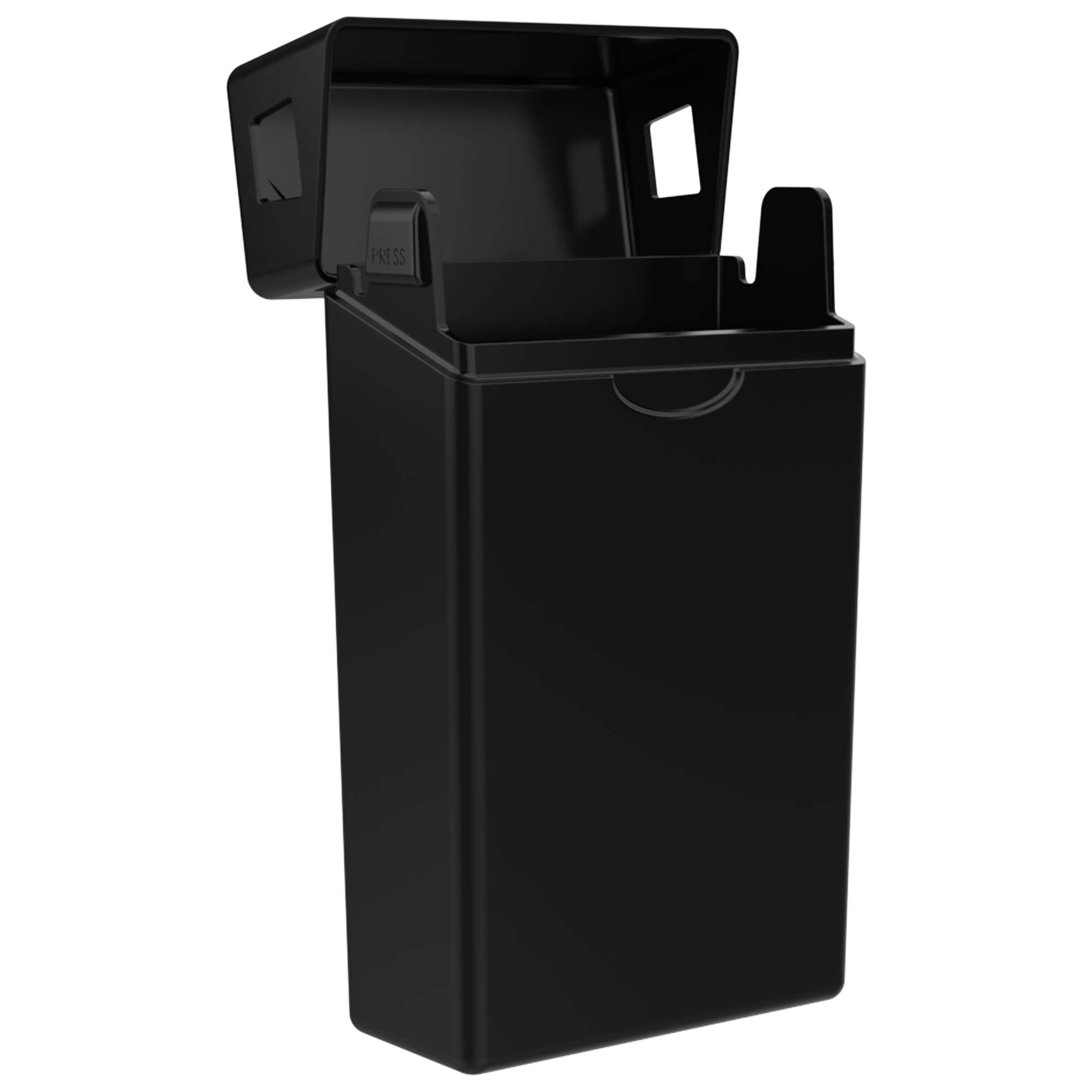 84 MM Black Pre Roll Packaging Box - Pinch N Flip (130 qty.)