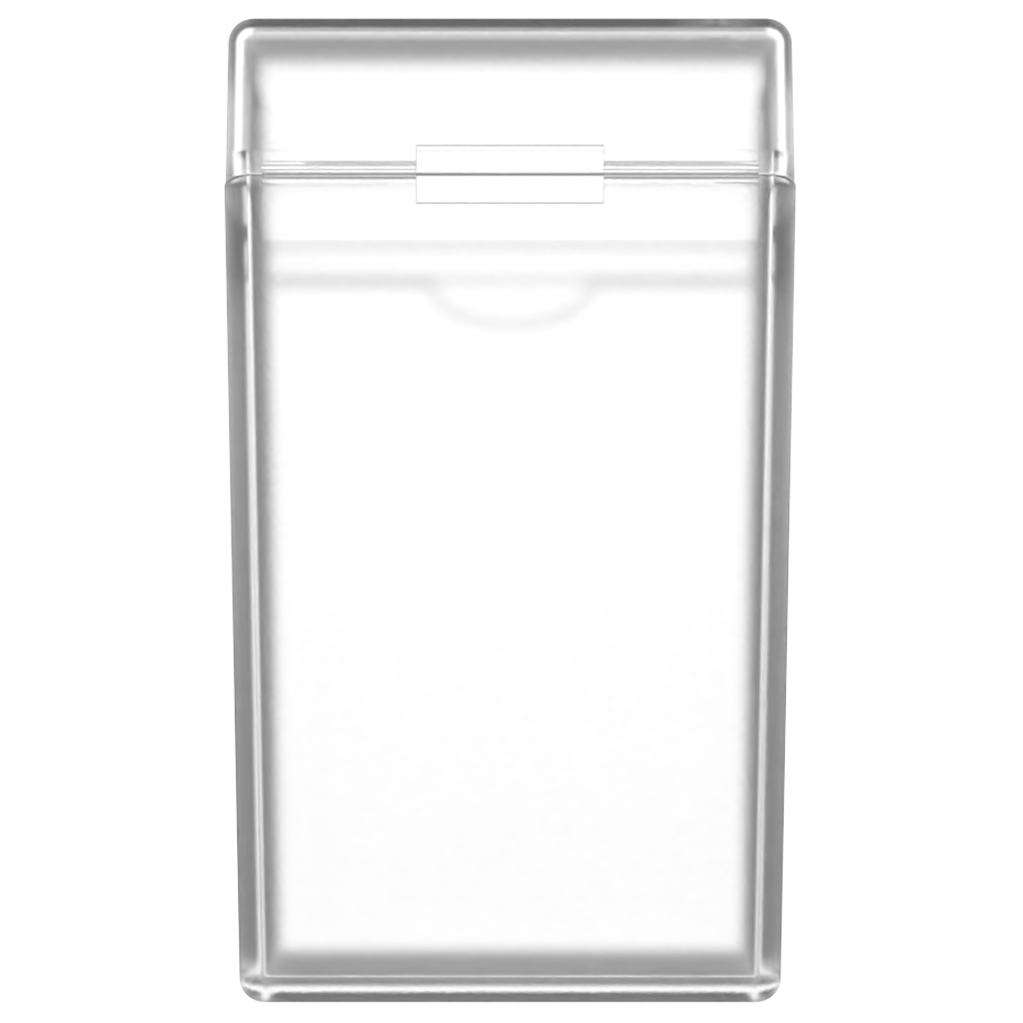 84 MM Clear Pre Roll Packaging Box - Pinch N Flip (130 qty.) - Dragon Chewer