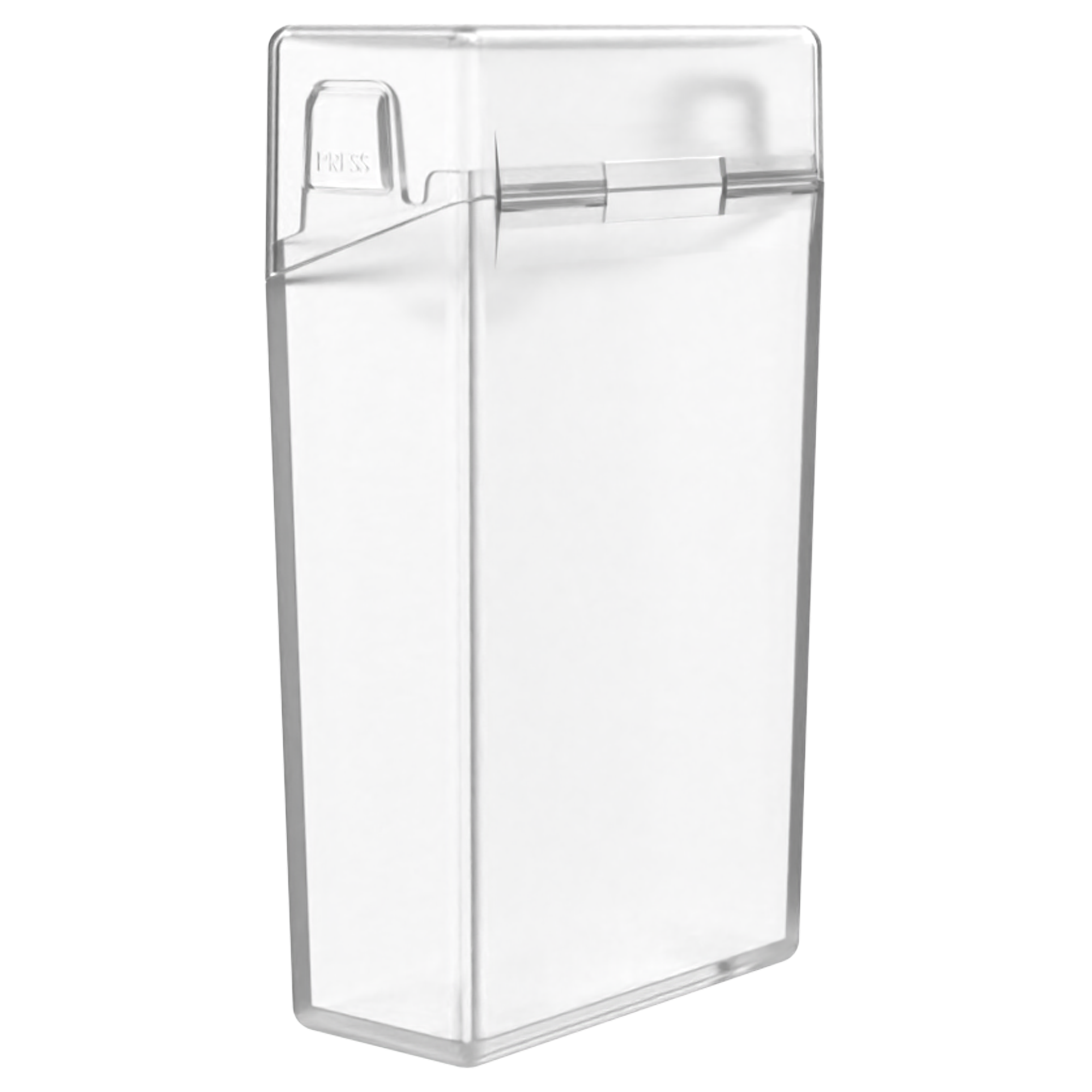 84 MM Clear Pre Roll Packaging Box - Pinch N Flip (130 qty.) - Dragon Chewer