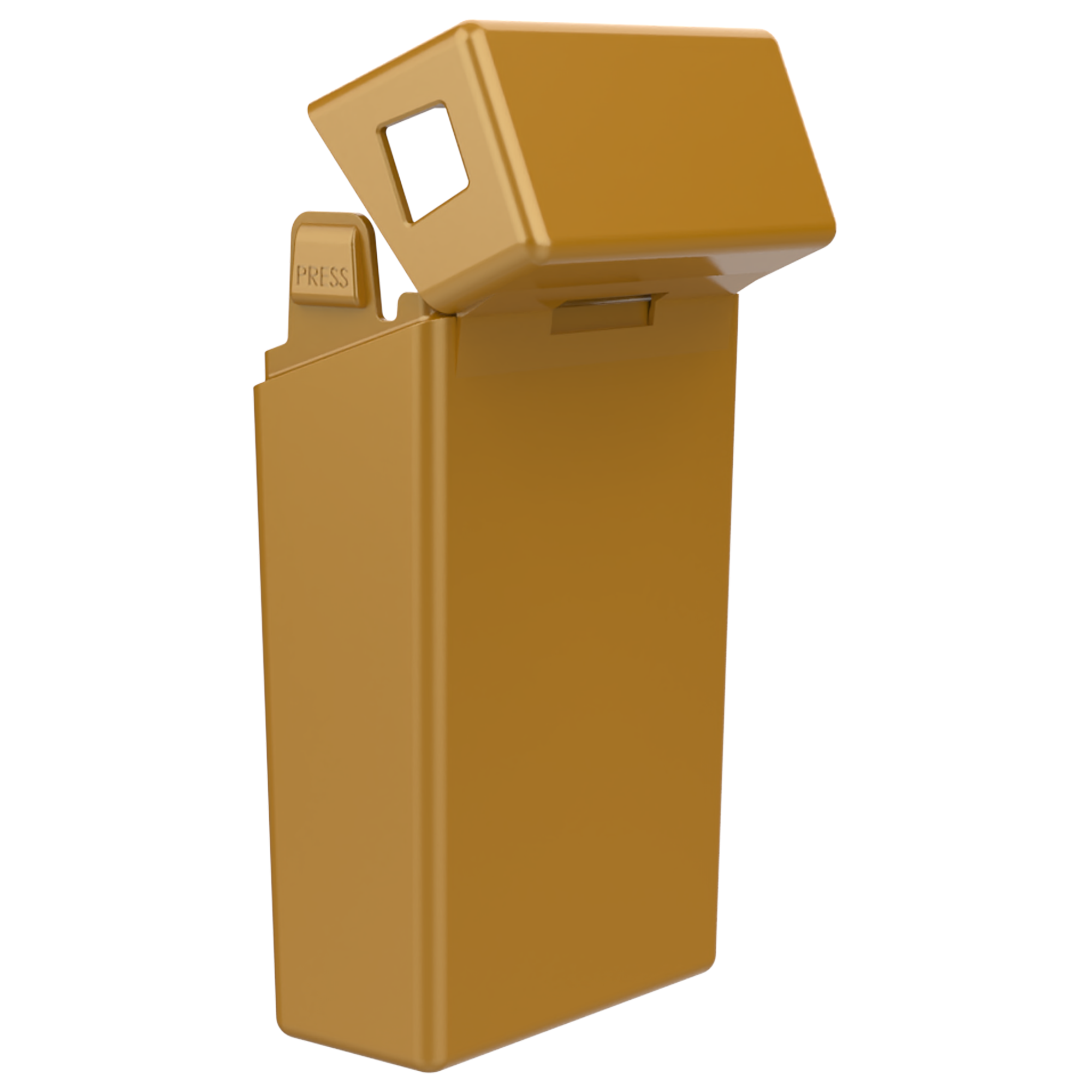 84 MM Gold Pre Roll Packaging Box - Pinch N Flip (130 qty.) - Dragon Chewer