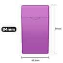 84 MM Purple Pre Roll Packaging Box - Pinch N Flip (130 qty.) - Dragon Chewer