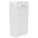 84 MM White Pre Roll Packaging Box - Pinch N Flip (130 qty.) - Dragon Chewer