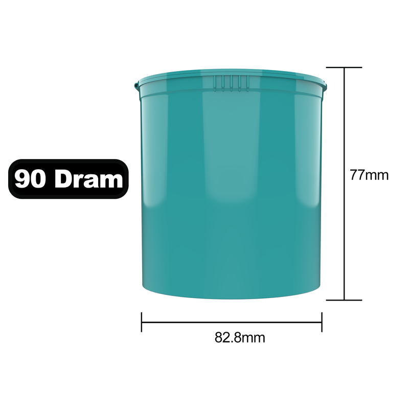 90 Dram Dragon Chewer Aqua Big Pop Top diagram size template supplies 