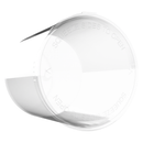 90 Dram clear translucent transparent Dragon Chewer pop top tube no odor smell proof containers fast shipping compliance CPSC ASTM compliant 