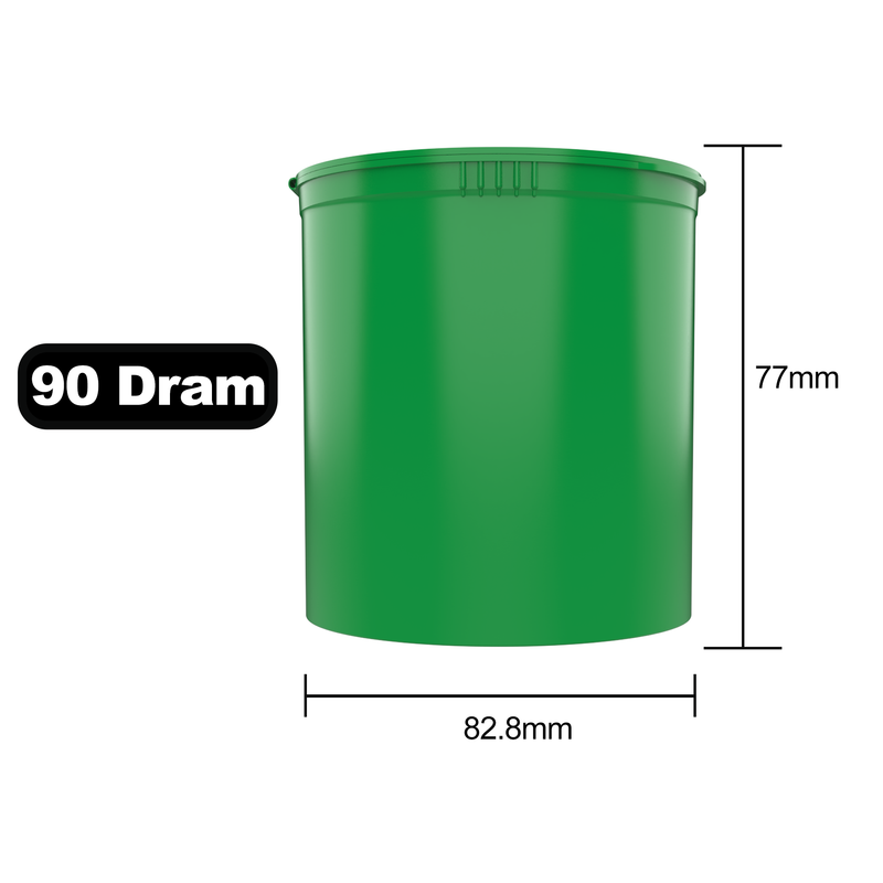 90 Dram Dragon Chewer Green Big Pop Top diagram size template supplies 