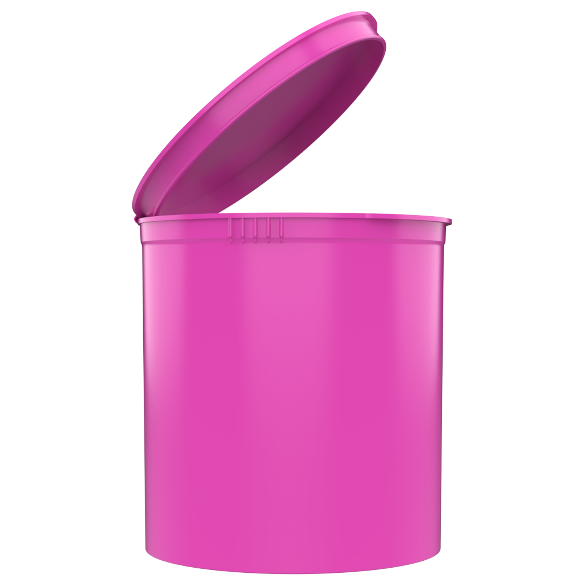 90 Dram Pink Child Resistant Pop Top Containers (60 qty.)