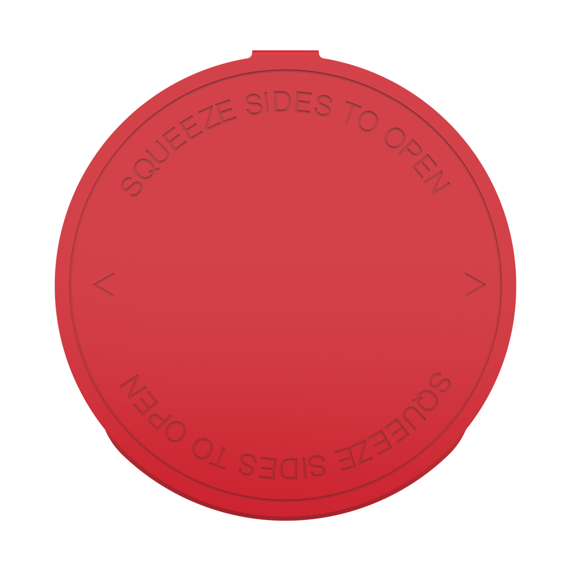 90 Dram Strawberry Red Child Resistant Pop Top Bottles (60 qty.)