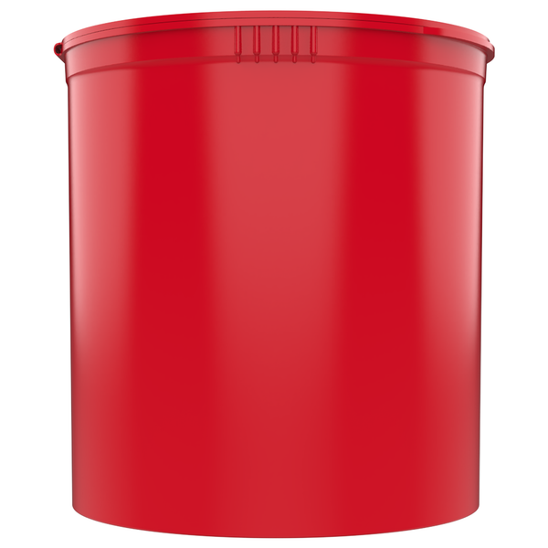 90 Dram Strawberry Red Child Resistant Pop Top Bottles (60 qty.)