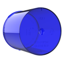 90 Dram Blue translucent transparent Dragon Chewer custom Pop Top premium wholesale cannabis cbd mushroom smell proof vials jars cans airtight USA child proof highlock HL