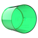 90 Dram Green translucent transparent Dragon Chewer pop top tube no odor smell proof containers fast shipping compliance CPSC ASTM compliant