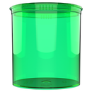90 Dram Dragon Chewer translucent Green Big Pop Top CR Child Resistant Compliant Wholesale Packaging Storage Containers Bottles Jars. Capacity 1 one ounce 1/2 oz near me bulk empty custom labels cans