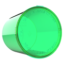 90 Dram Green translucent transparent Dragon Chewer custom Pop Top premium wholesale cannabis cbd mushroom smell proof vials jars cans airtight USA child proof highlock HL