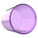 90 Dram Purple translucent transparent Dragon Chewer custom Pop Top premium wholesale cannabis cbd mushroom smell proof vials jars cans airtight USA child proof highlock HL