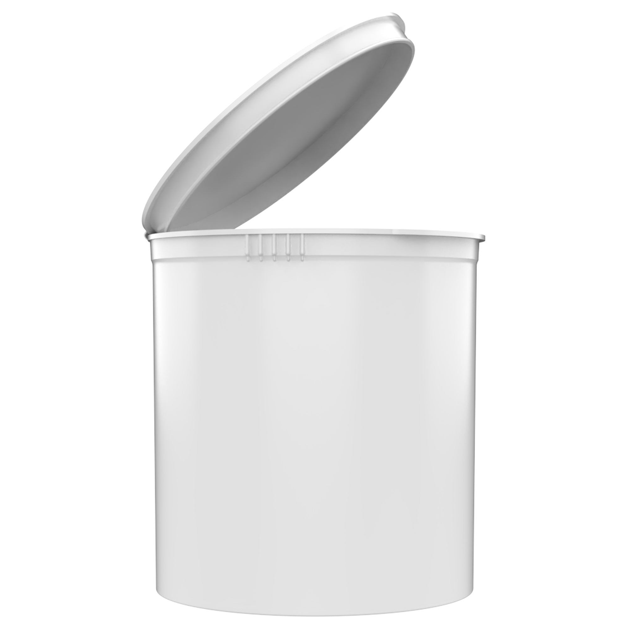 90 Dram Opaque White Child Resistant Pop Top Bottles (60 qty.)