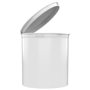 90 Dram white Squeeze top can cannabis marijuana packaging containers jars bottles vials dragon chewer