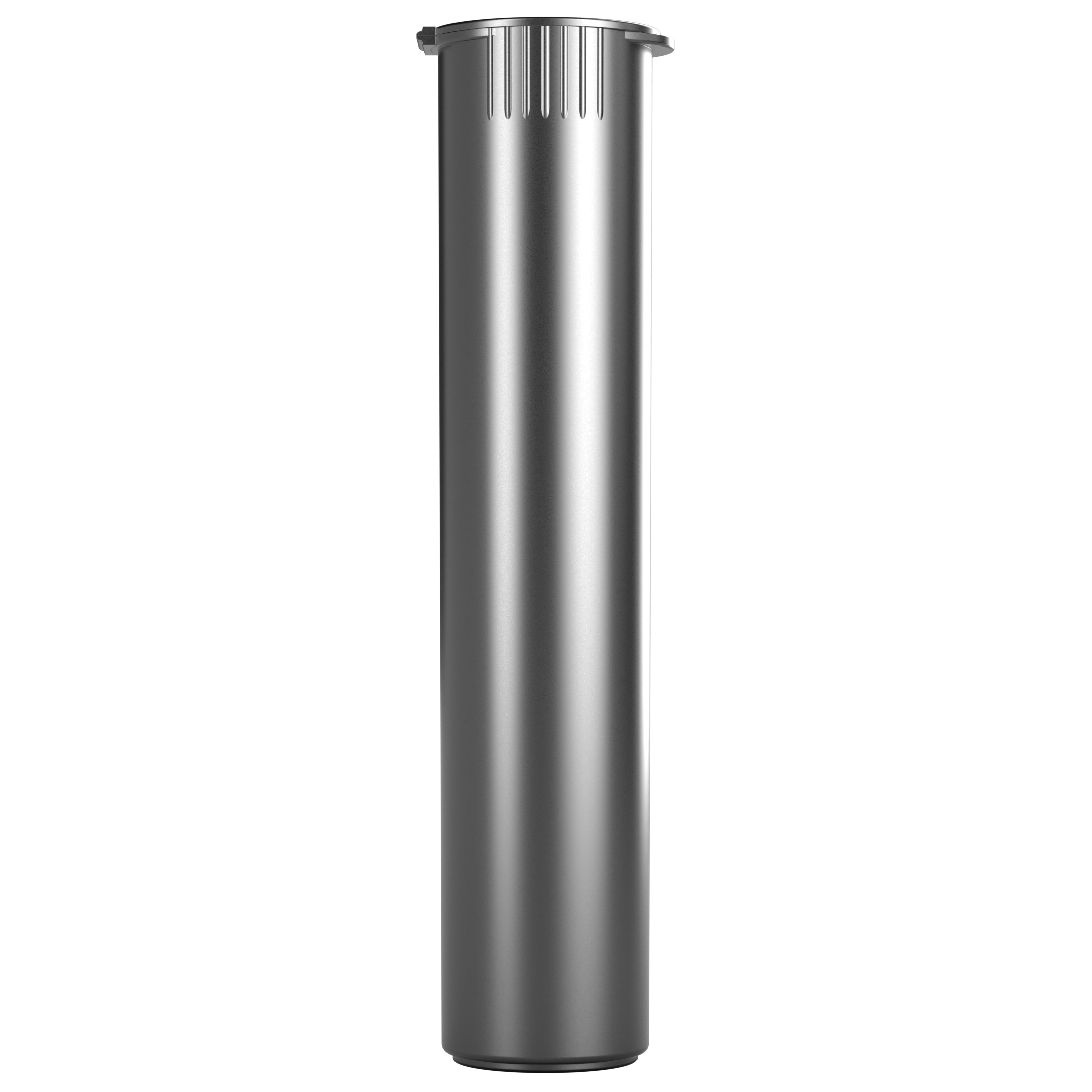 92mm Silver Pop Top Pre Roll Child Resistant Tubes - (700 qty.) - Dragon Chewer