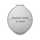 92mm Silver Pop Top Pre Roll Child Resistant Tubes - (700 qty.) - Dragon Chewer