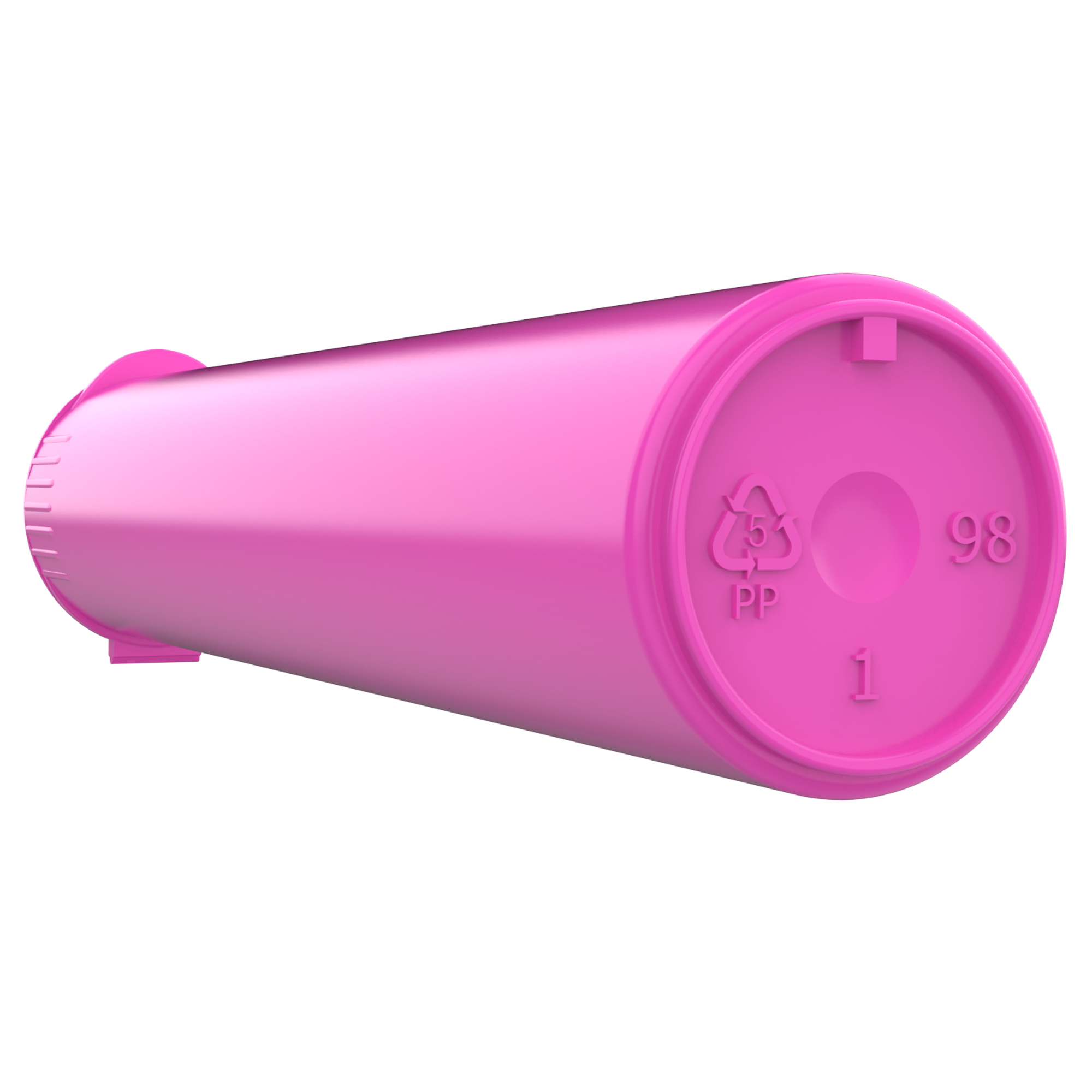 92mm Pink Pop Top Pre Roll Child Resistant Tubes - (700 qty.)