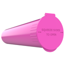 92mm Pink Pop Top Pre Roll Child Resistant Tubes - (700 qty.) - Dragon Chewer