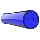 92mm Translucent Blue Pop Top Pre Roll Child Resistant Tubes - (700 qty.) - Dragon Chewer