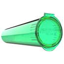 92mm Translucent Green Pop Top Pre Roll Child Resistant Tubes - (700 qty.) - Dragon Chewer
