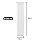 92mm White Pop Top Pre Roll Child Resistant Tubes - (700 qty.) - Dragon Chewer