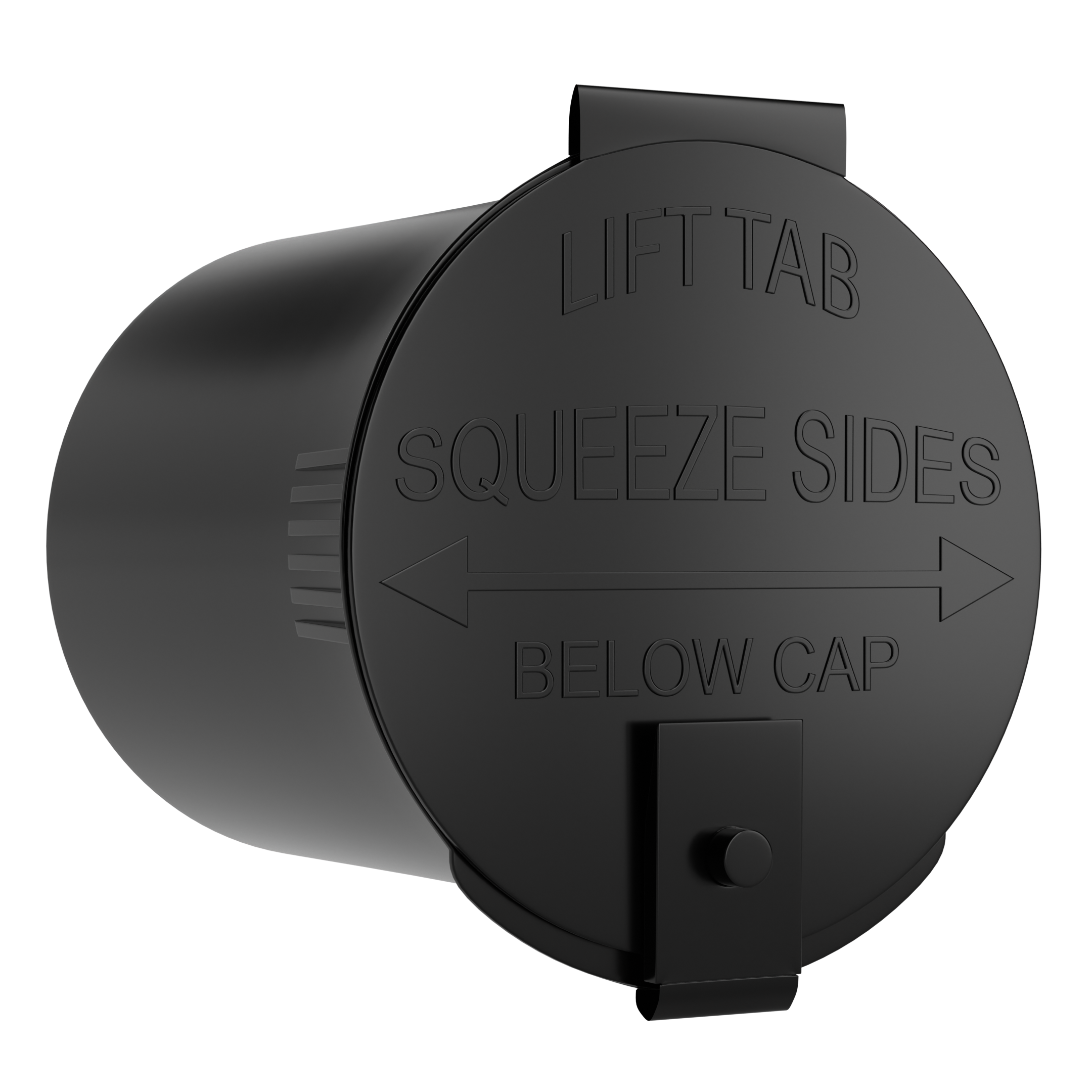 Black 6 dram latch top pop top child resistant container bottle vial 8 4 dr wholesale packaging smell proof supplies dragon chewer template die diagram size bulk 1 gram 1g CR squeeze top airtight highlock HL nearby near me vial bottle sizes cap small