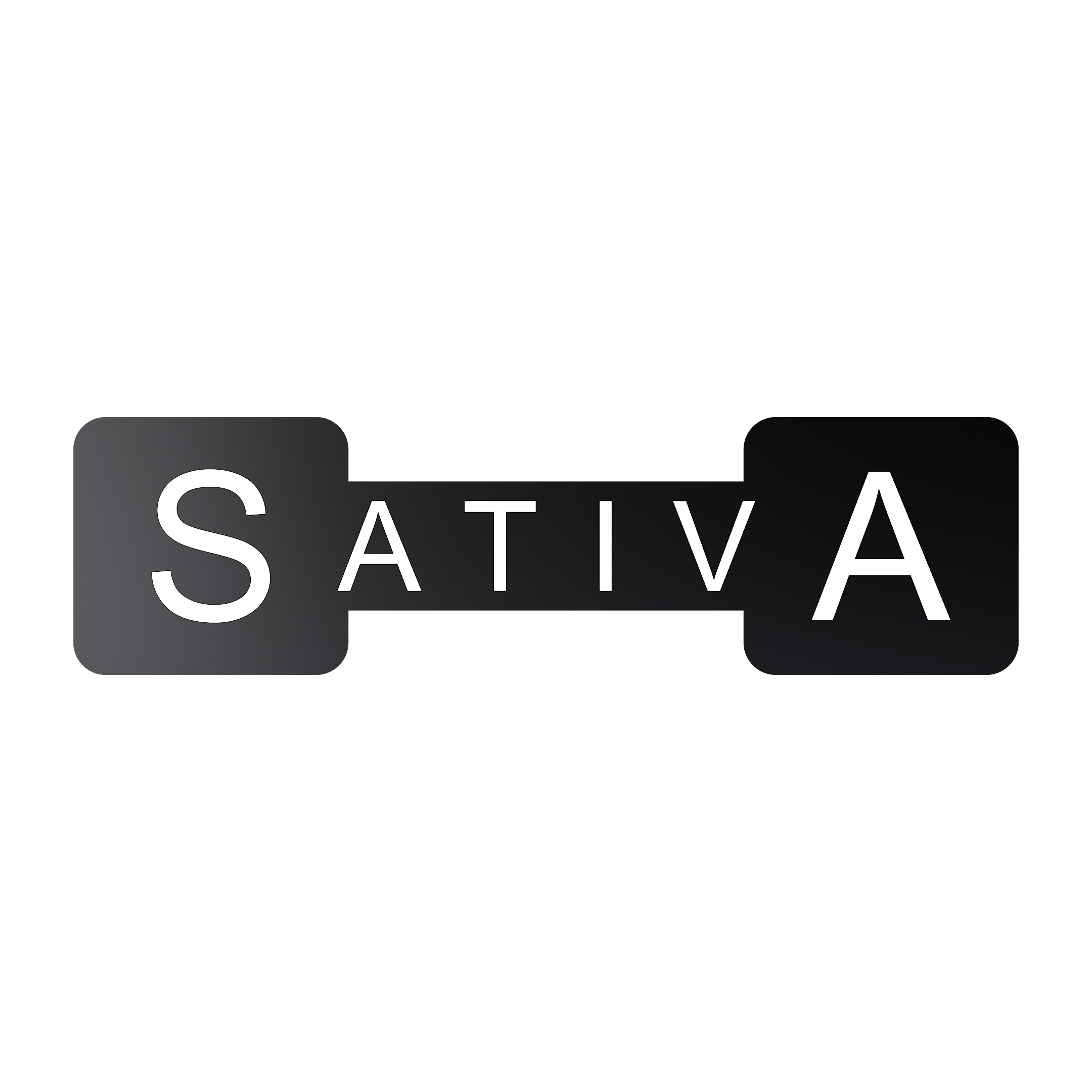Black Tamper Evident Universal Marijuana Strain Labels - Sativa (1,000 qty.)