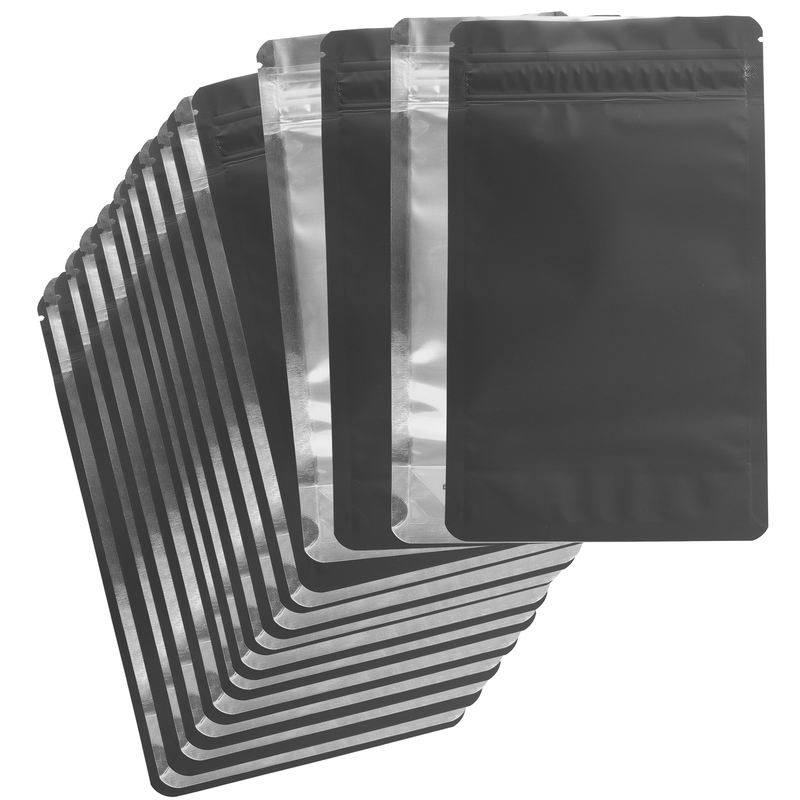 Vacuum Packaging Pouch, Matte Black Mylar Bags