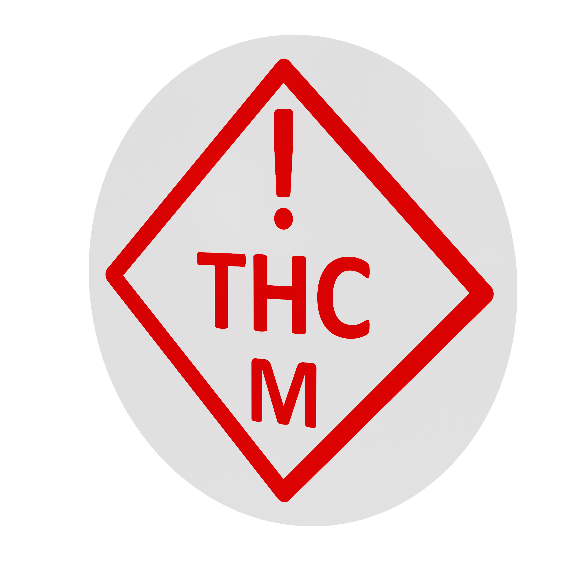 Colorado & Florida .5" Medical THC Universal Marijuana Symbol (1,000 qty.)