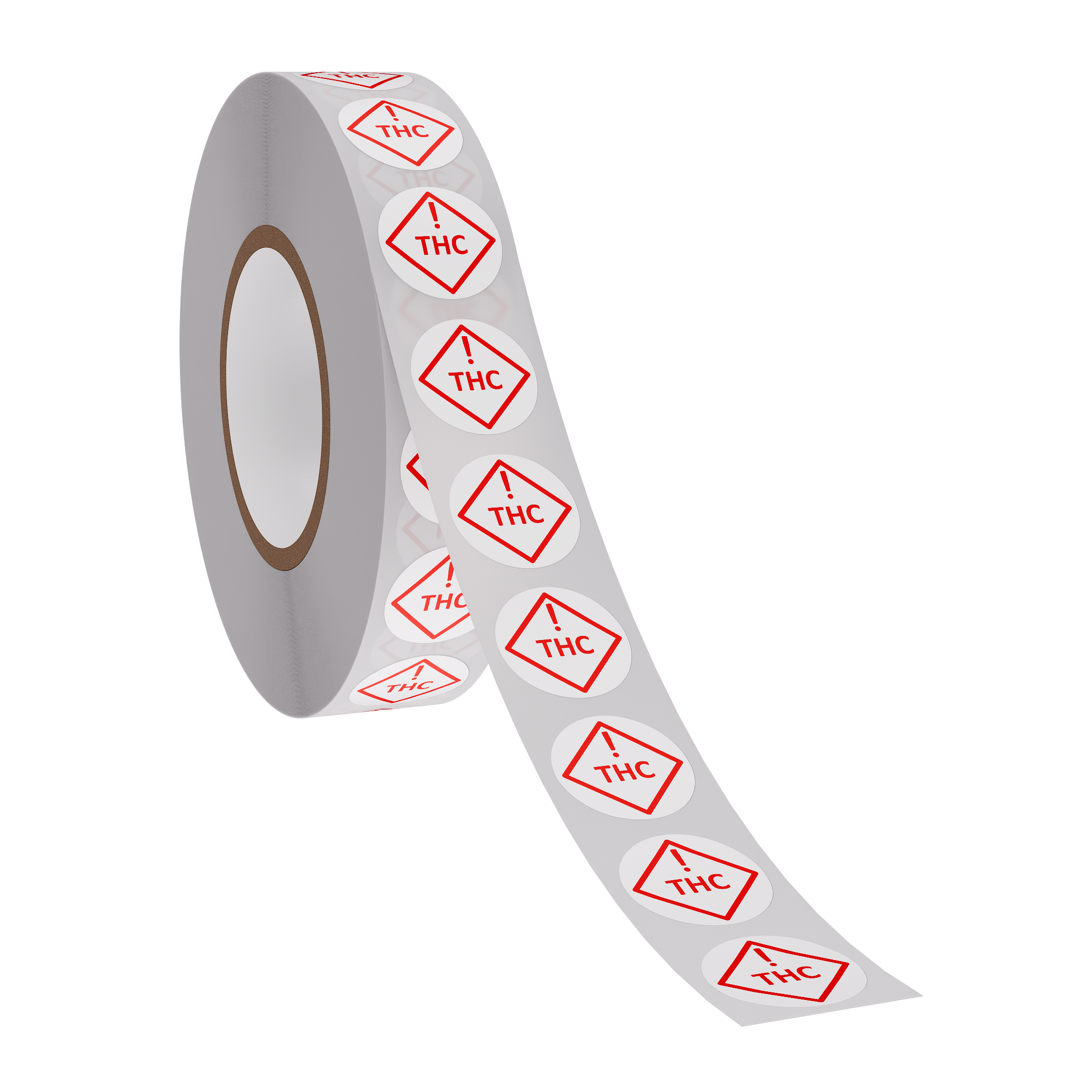 Colorado & Florida .5" Recreational THC Universal Marijuana Symbol (1,000 qty.)