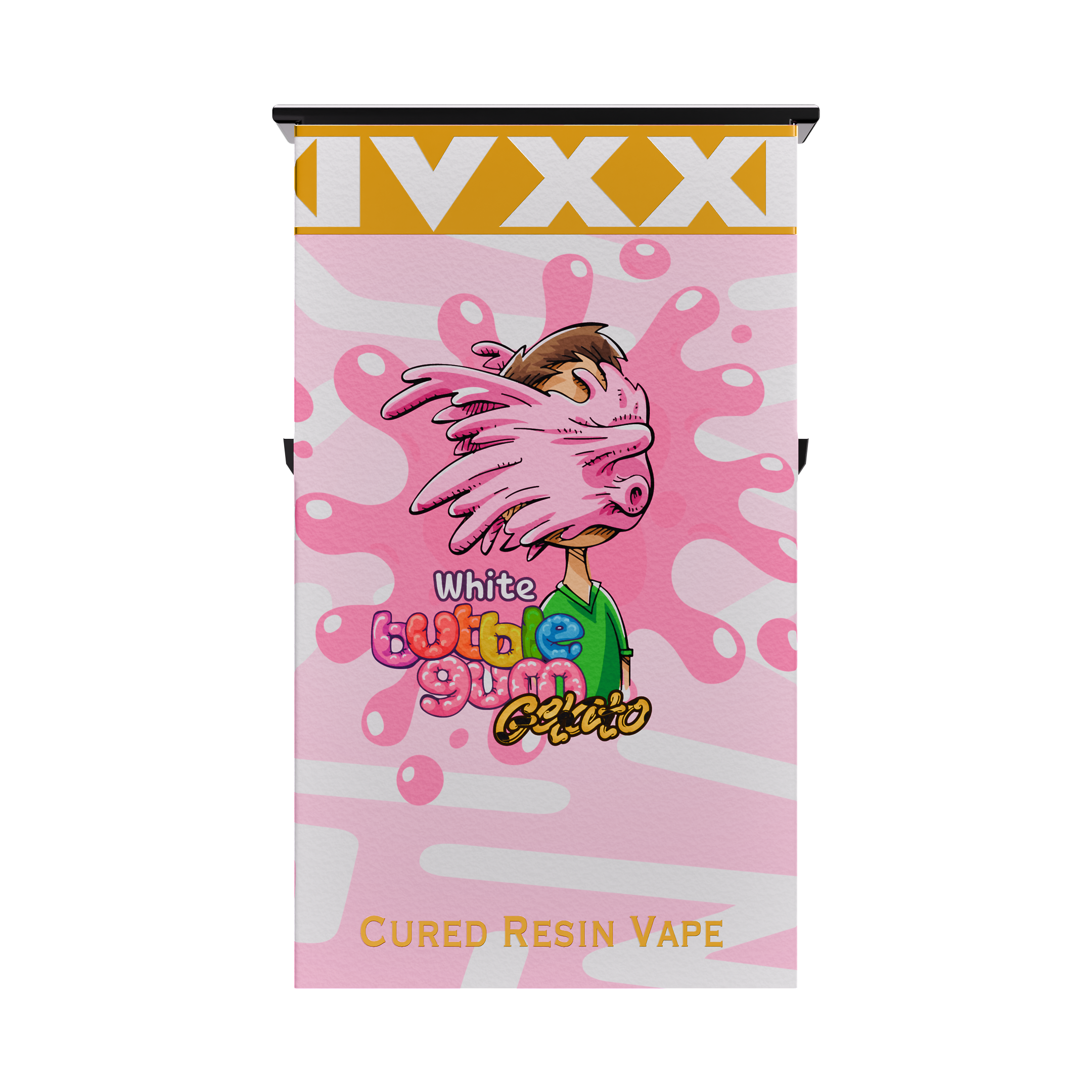 Premium Printed Designer Bubblegum Child Resistant CoverLock Slider Box - (275 qty.)