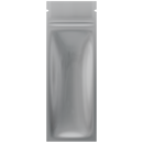 Gloss Black Vista Clear Dragon Chewer syringe king size pre roll top zipper smell proof mylar bags by HIGHLOCK. Best thick wholesale bulk dispensary custom child resistant packaging 420 barrier bags tamper evident resealable large food storage heat sealable tear notches 2.16 x 6 vape cartridge pen