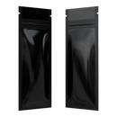 Gloss Black Opaque Dragon syringe king size pre roll top zipper smell proof mylar bags by HIGHLOCK. Best thick wholesale bulk dispensary custom child resistant packaging 420 barrier bags tamper evident resealable large food storage near me nearby 2.16x6 vape cartridge pen