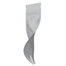 Gloss White Opaque Dragon Chewer syringe king size pre roll top zipper smell proof mylar bags by HIGHLOCK. Best thick wholesale bulk dispensary custom child resistant packaging 420 barrier bags tamper evident resealable large food storage 2.16x6 usa cheap amazon vape cartridge pen 