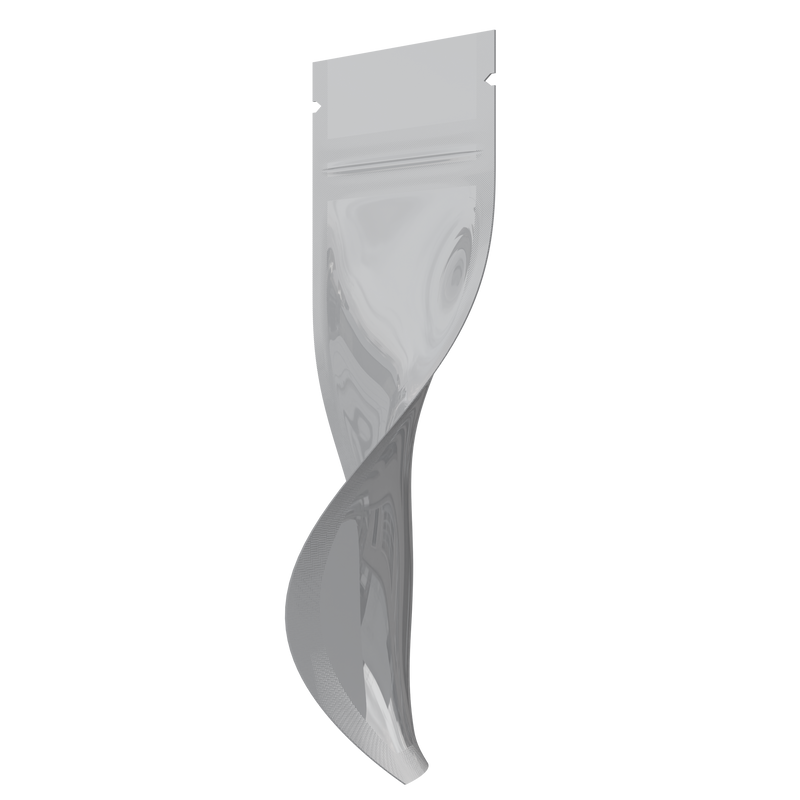 Gloss White Opaque Dragon Chewer syringe king size pre roll top zipper smell proof mylar bags by HIGHLOCK. Best thick wholesale bulk dispensary custom child resistant packaging 420 barrier bags tamper evident resealable large food storage 2.16x6 usa cheap amazon vape cartridge pen 