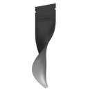 Matte Black Vista Clear Translucent Transparent Dragon Chewer syringe king size pre roll top zipper smell proof mylar bags by HIGHLOCK. Best thick wholesale bulk dispensary custom child resistant packaging 420 barrier bags tamper evident resealable large food storage 2.16x6 usa cheap amazon vape cartridge pen 