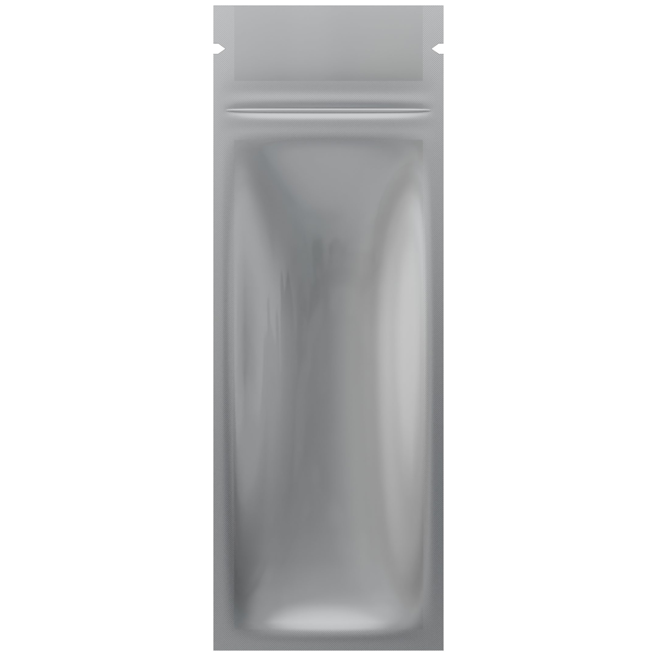 Matte Black Vista Clear Dragon Chewer syringe king size pre roll top zipper smell proof mylar bags by HIGHLOCK. Best thick wholesale bulk dispensary custom child resistant packaging 420 barrier bags tamper evident resealable large food storage heat sealable tear notches 2.16 x 6 vape cartridge pen