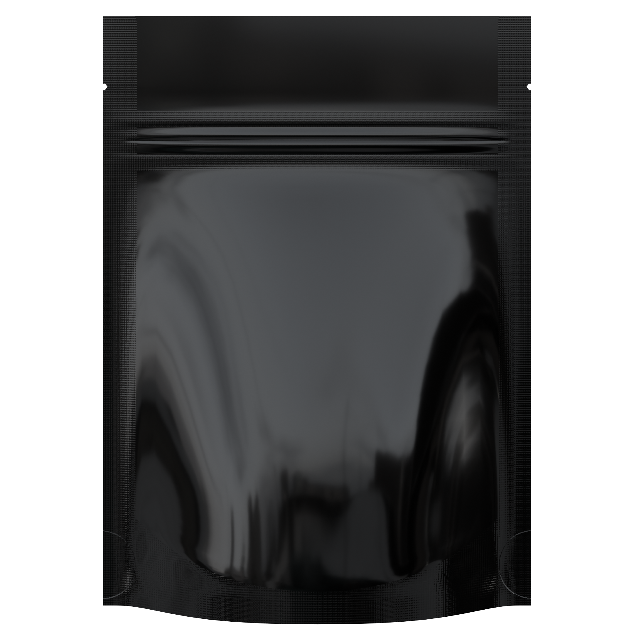 Gloss Black Vista Clear Dragon Chewer 3.5 g gram 1/8 quarter ounce smell proof mylar bags by HIGHLOCK. Best thick wholesale bulk dispensary custom child resistant packaging 420 barrier bags tamper evident resealable large food storage heat sealable 3 x 5