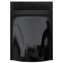 Gloss Black Vista Clear Dragon Chewer 3.5 g gram 1/8 quarter ounce smell proof mylar bags by HIGHLOCK. Best thick wholesale bulk dispensary custom child resistant packaging 420 barrier bags tamper evident resealable large food storage heat sealable 3 x 5 100 PACK