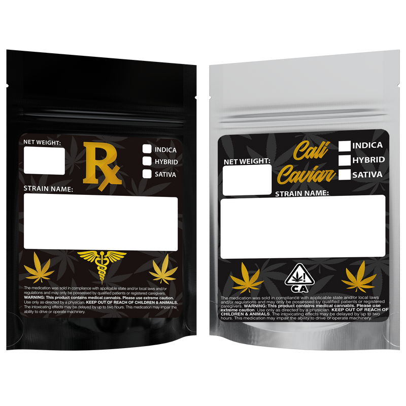 Gloss Black Vista Clear Translucent Transparent Dragon Chewer 3.5 g gram 1/8 ounce smell proof mylar bags by HIGHLOCK. Best thick wholesale bulk dispensary custom child resistant packaging 420 barrier bags tamper evident resealable large food storage 3x5 pouch gusset usa cheap rx printable strain cali custom stickers template generic 100 pack designer metallic gold