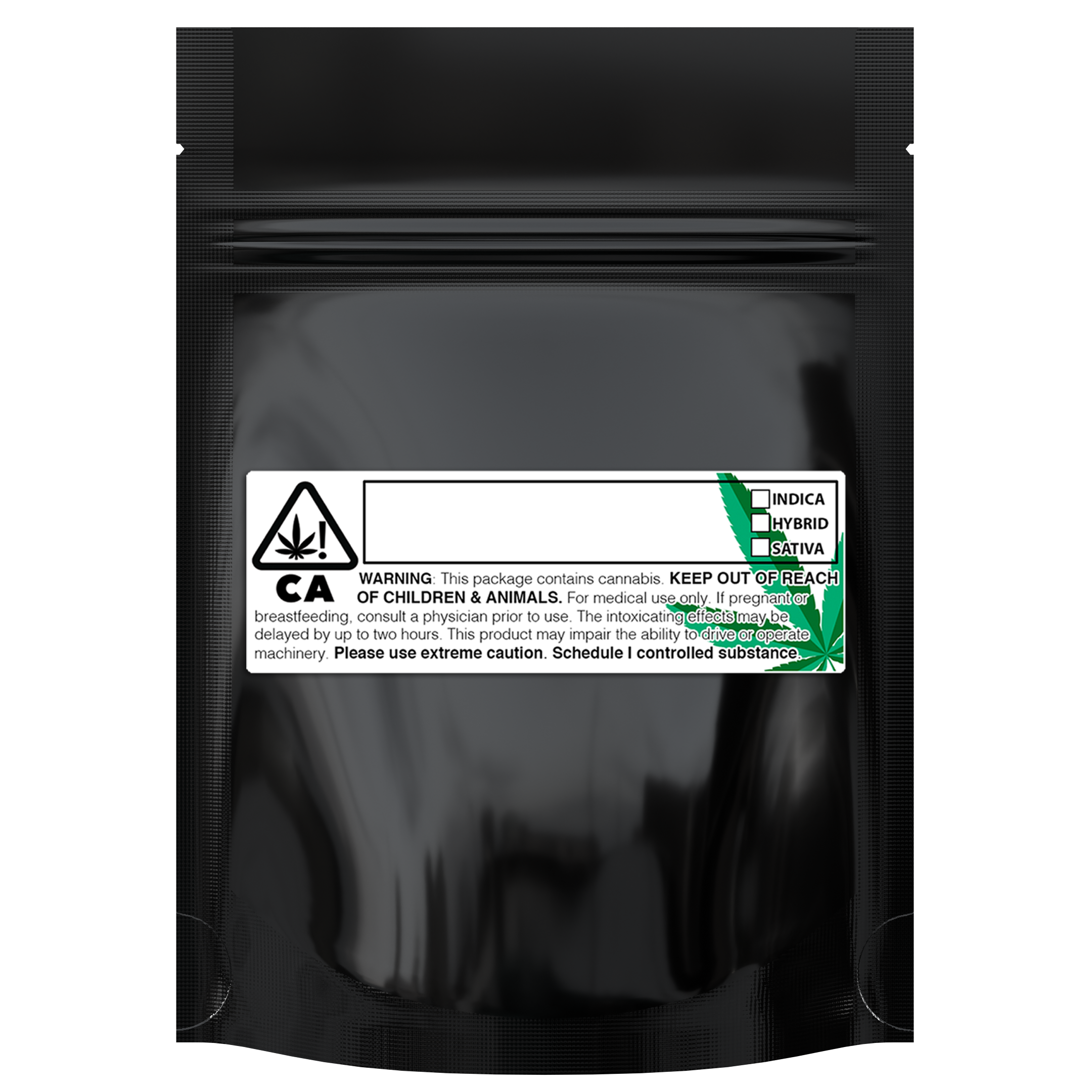 Gloss Black Opaque Dragon Chewer 3.5 g gram 1/8 ounce smell proof mylar bags by HIGHLOCK. Best thick wholesale bulk dispensary custom child resistant packaging 420 barrier bags tamper evident resealable large food storage baggies 3 x 5 strain cali custom stickers template generic free 3 x 1 logo 100 pack