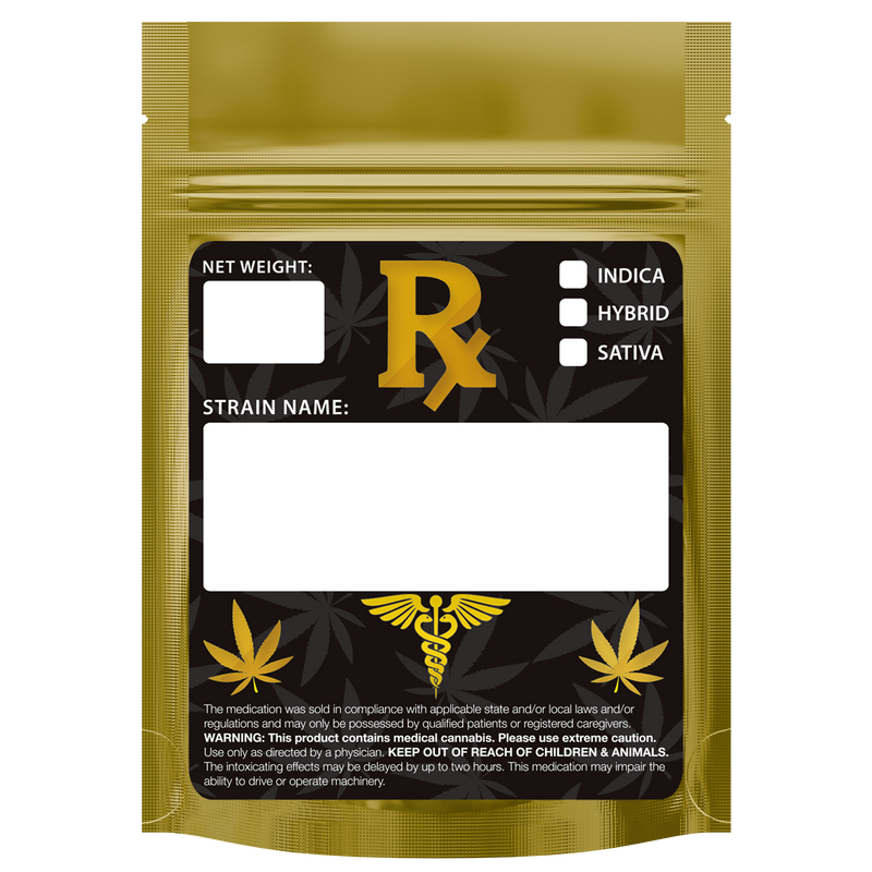 Gloss Gold Vista Clear Translucent Transparent Dragon 3.5 g gram 1/8 ounce smell proof mylar bags by HIGHLOCK. Best thick wholesale bulk dispensary custom child resistant packaging 420 barrier bags tamper evident resealable large food storage near me nearby 3 x 5 rx printable strain cali custom stickers template generic free 100 pack designer metallic gold